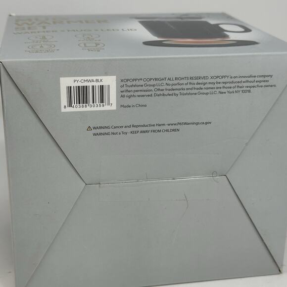 Poppy Mug Warmer Set Led Lid Brand New - Picture 6 of 6